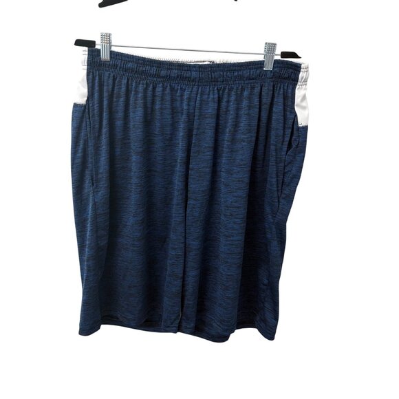 Mens Reset XL Blue & White Athletic Shorts Lightweight With Pockets - Picture 1 of 10